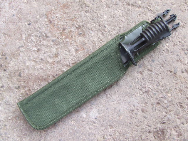 SA80 bayonet & scabbard