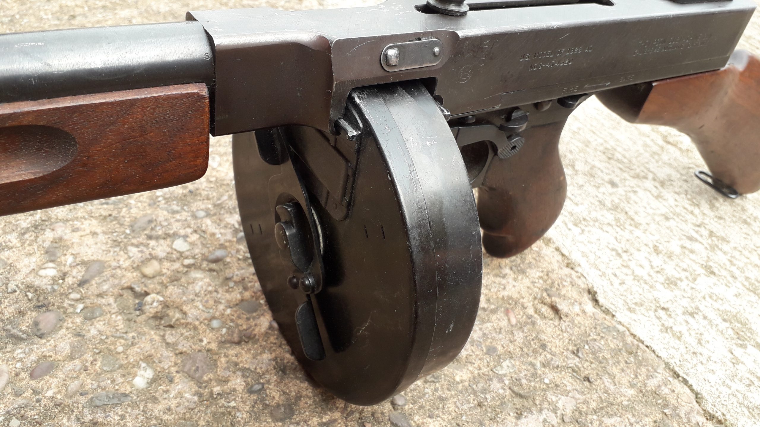 Thompson 1928 50 round Drum Magazine Replica Saracen Exports