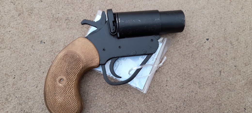1" Flare Pistol S/N 10809 - Image 3