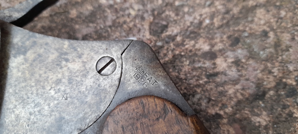 German 27mm Hebel Flare Pistol dated 1925 S/N 56861 - Image 3