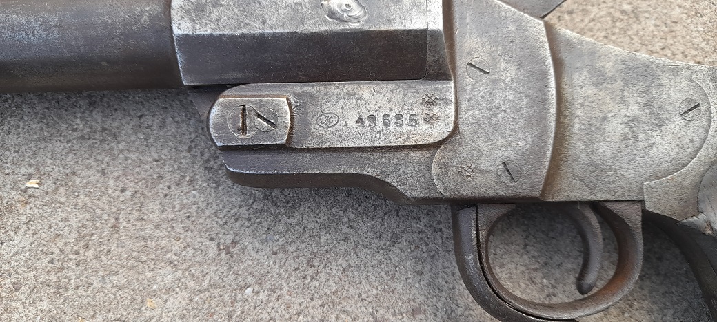 German 27mm Hebel Flare Pistol S/N49686 - Image 2