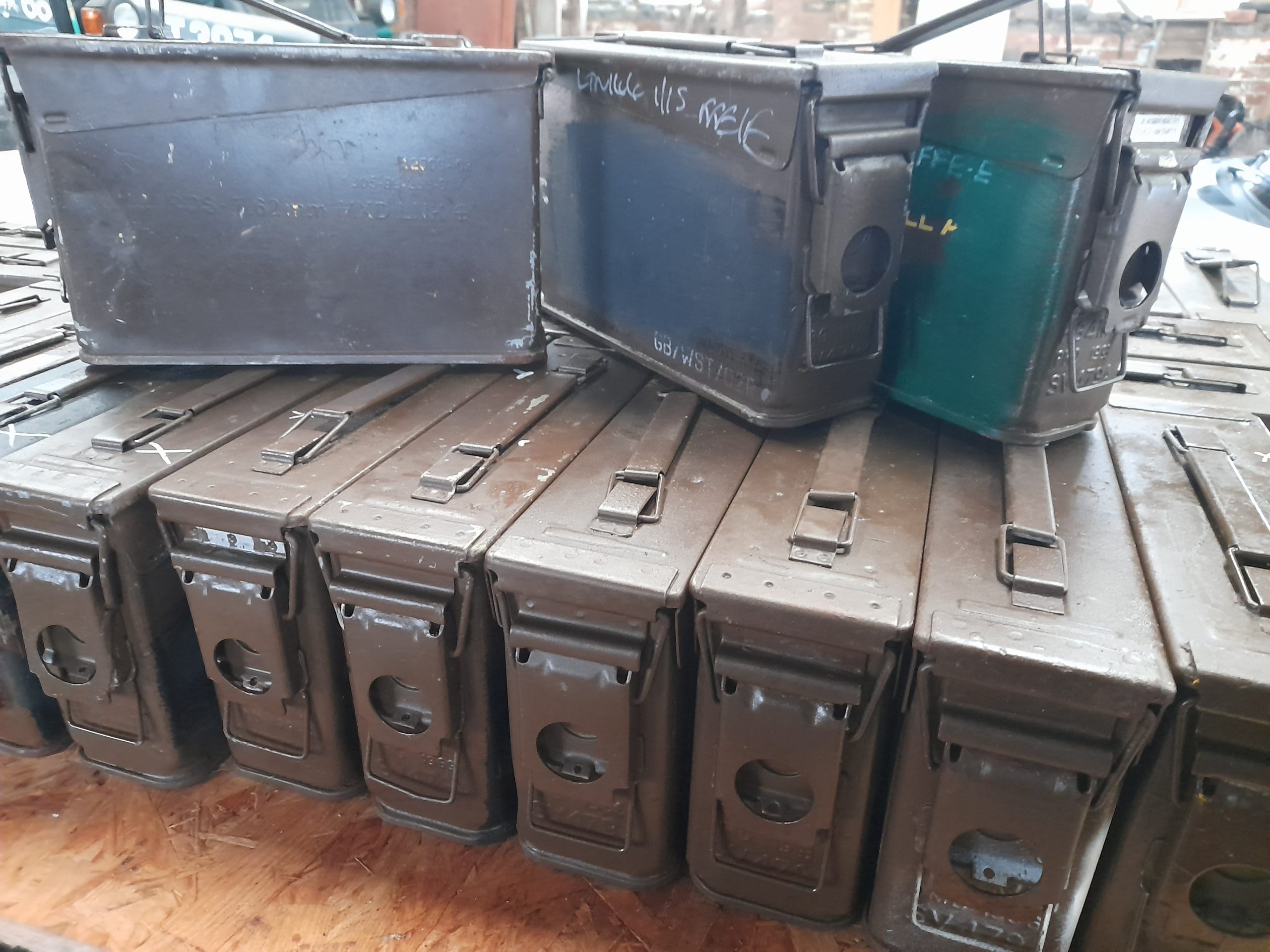 NATO 7.62 Ammunition / Grenade box. - Image 2