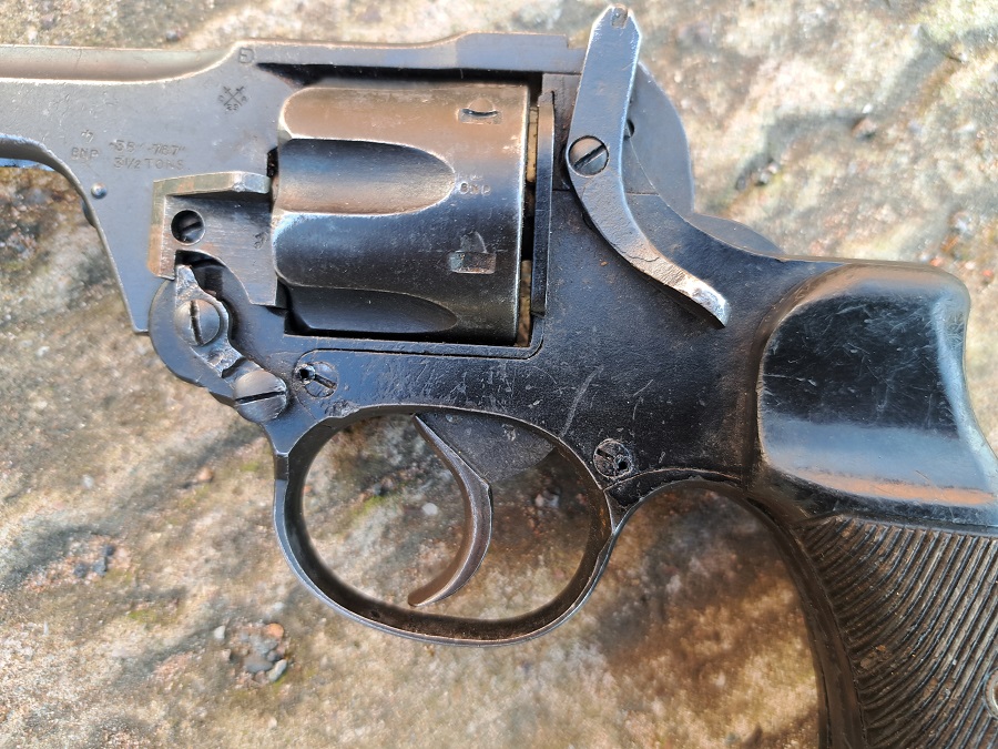 Enfield .30 Tank AFV "Spurless" Pistol S/N Y4188 - Image 2