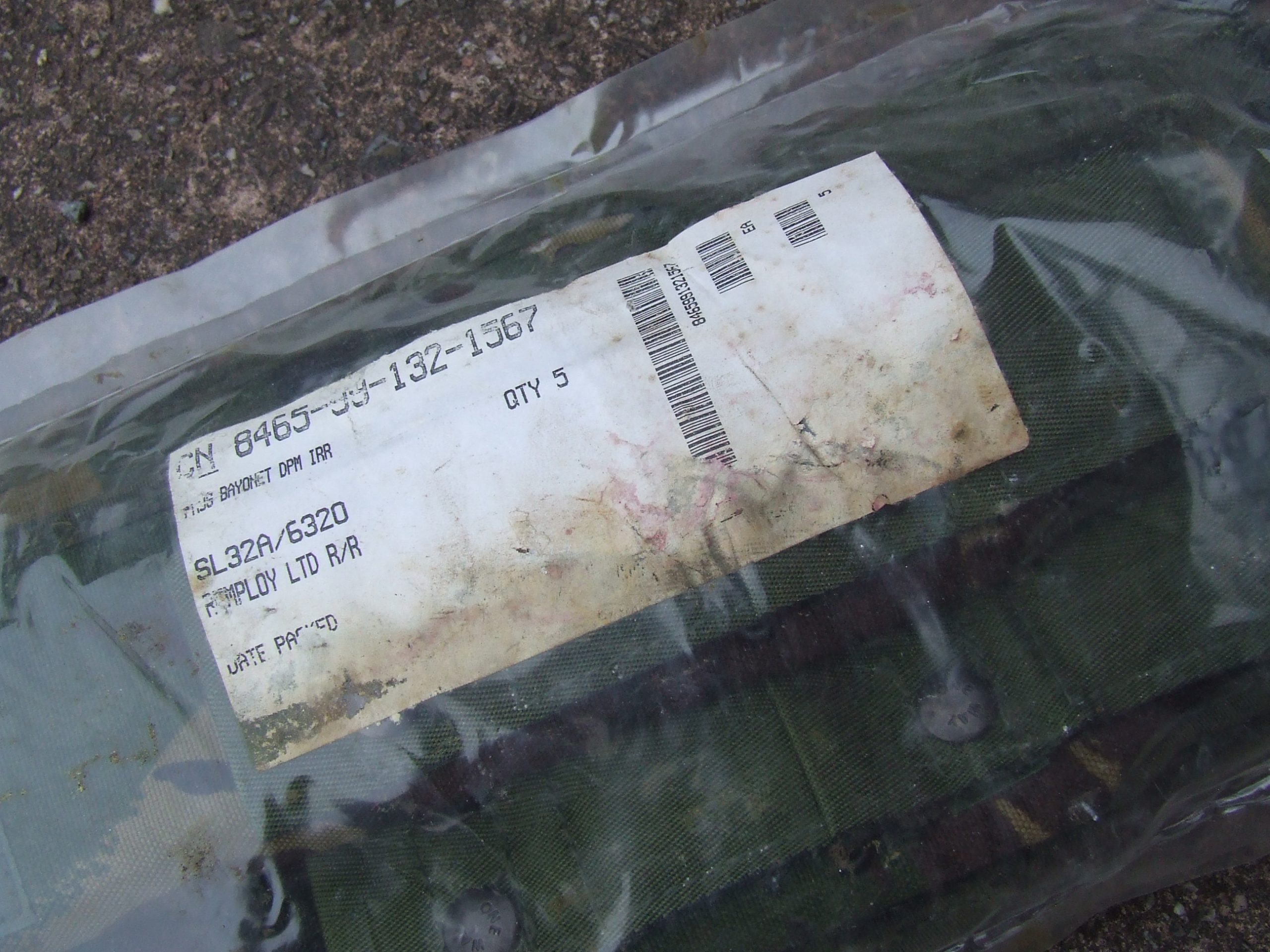 SA80 bayonet & scabbard (cammo) Unissued +++ Limited Stock ++++ - Image 5