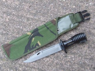SA80 bayonet & scabbard (cammo) Unissued +++ Limited Stock ++++