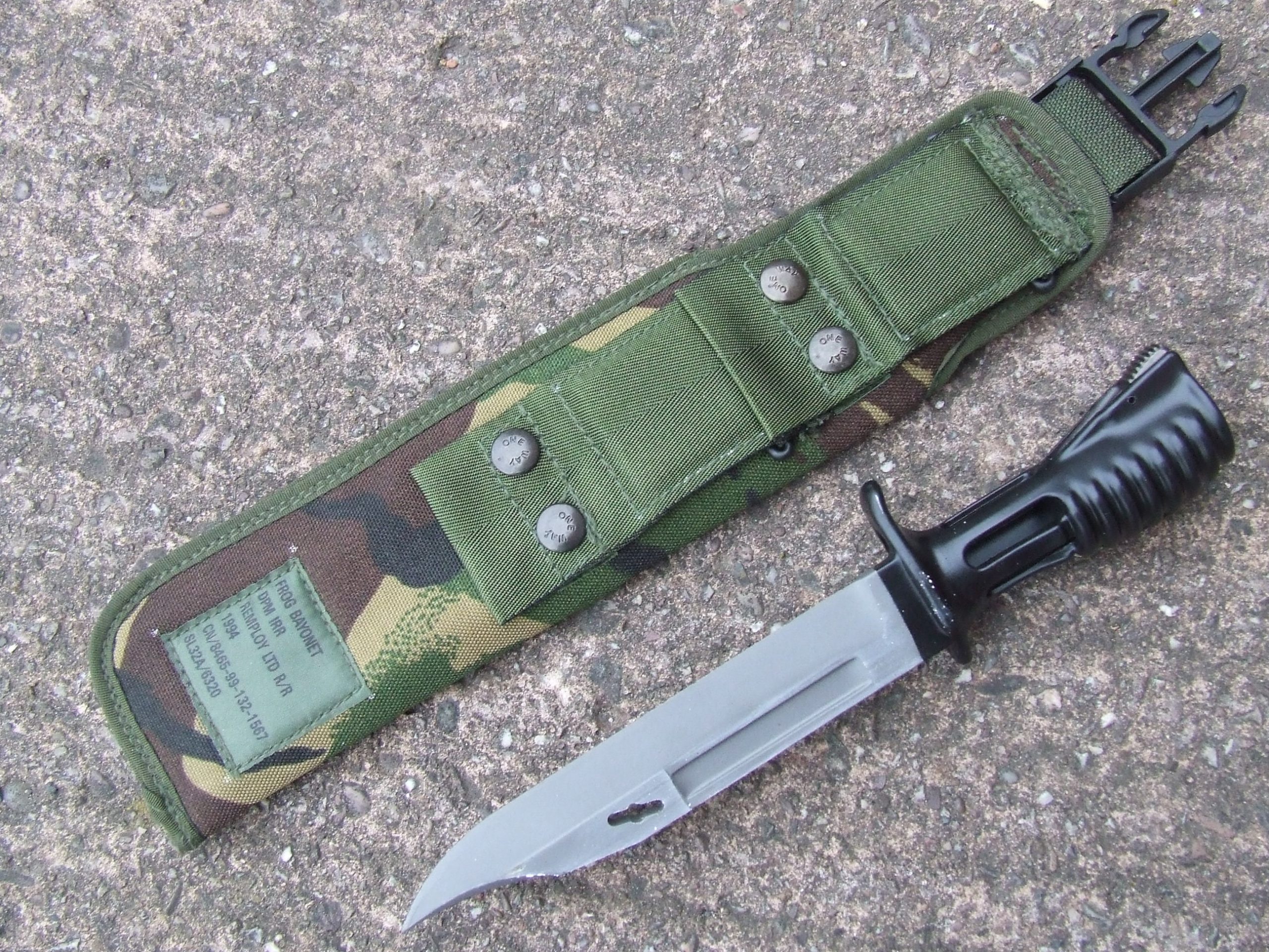 SA80 bayonet & scabbard (cammo) Unissued +++ Limited Stock ++++ - Image 4