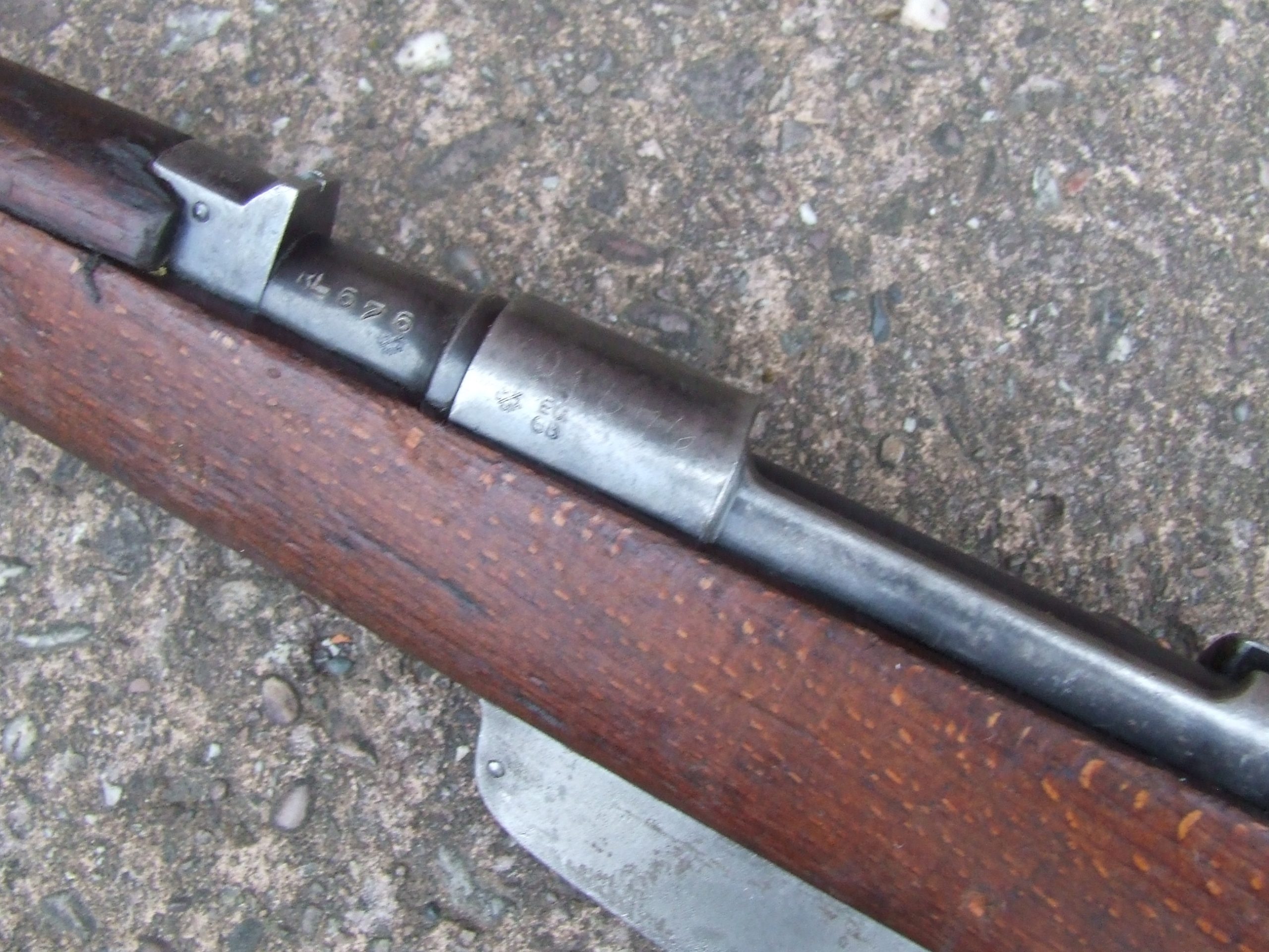 Italian Carcano Carbine & Bayonet S/N RL676 - Image 3