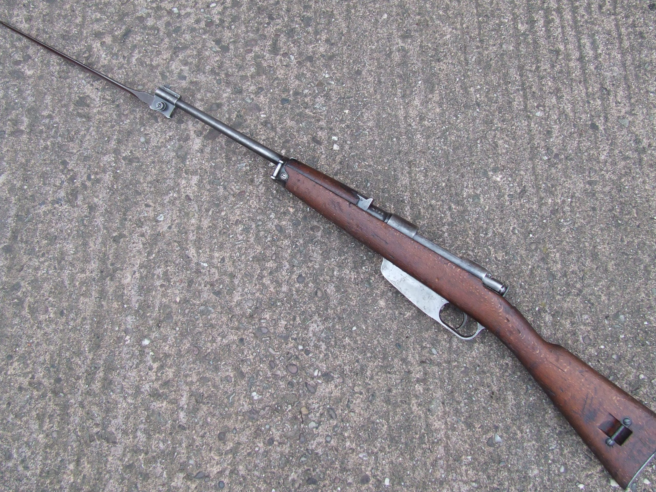 Italian Carcano Carbine & Bayonet S/N RL676