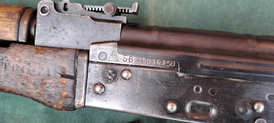 Chinese AK47 Model 56 fixed stock S/N 35034350 - Image 2