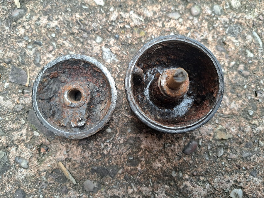German WW1 "Ink Pot" Rifle grenade #2 - Image 3