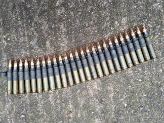 .30/06 Inert x 25 rounds in belt