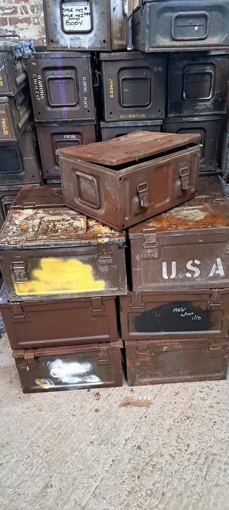 NATO / British .303 Ammunition box. - Image 3