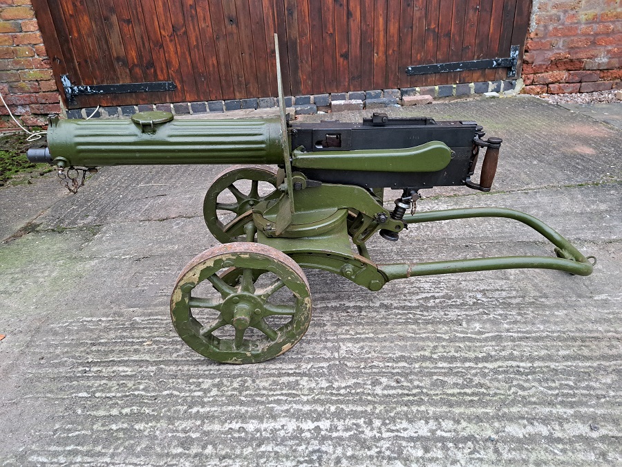 Russian Model 1910 Maxim HMG on Sokolov Wheeled mount £1650 - Image 4