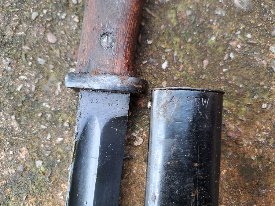 German K98 Bayonet & Scabbard #11 - Image 3