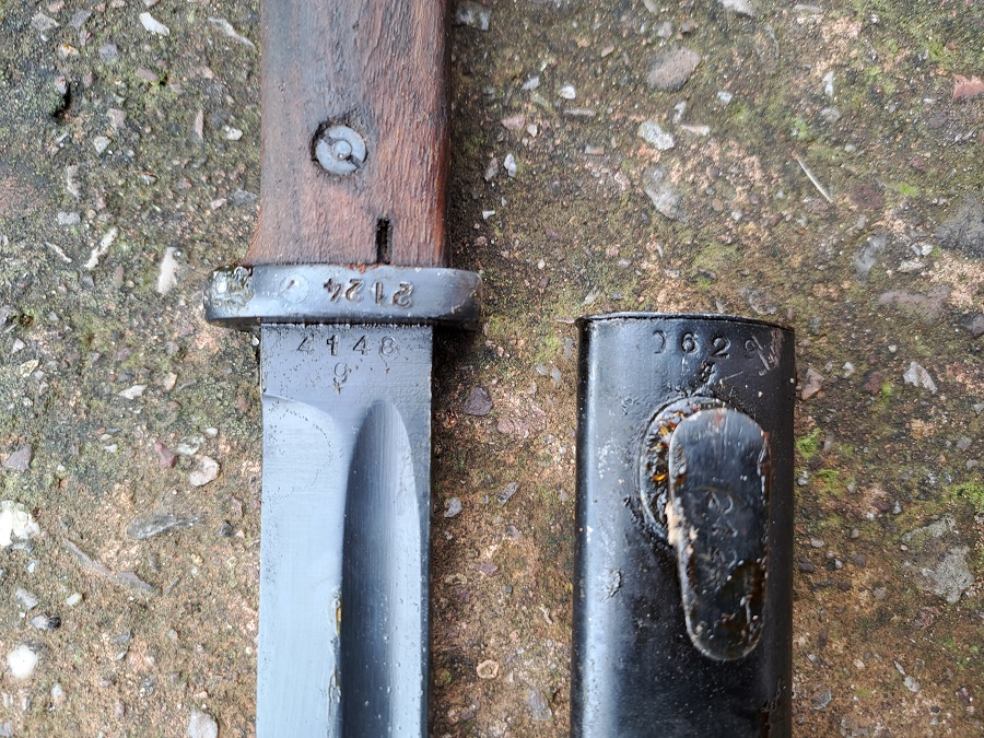 German K98 Bayonet & Scabbard #11 - Image 4