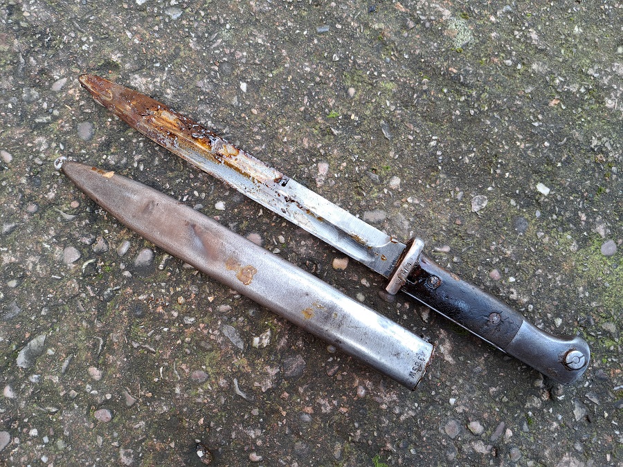 German K98 Bayonet & Scabbard #14 - Image 2