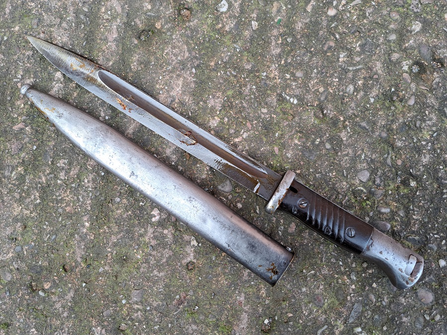 German K98 Bayonet & Scabbard #19 - Image 2