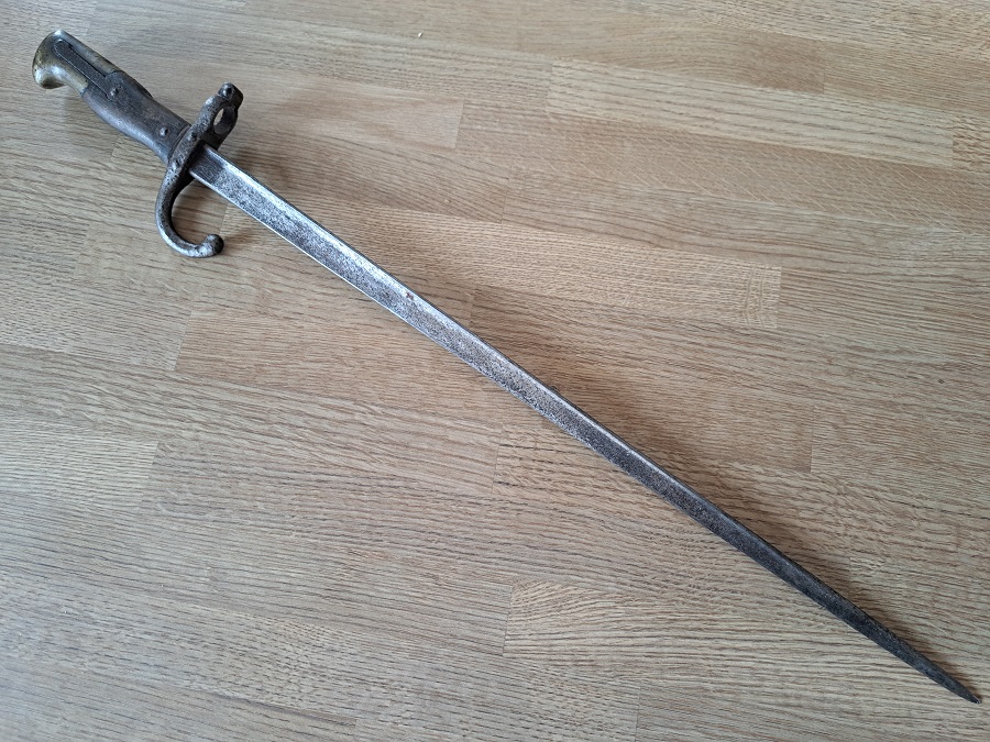 French Model 1878 Kropatschek bayonet - Image 3