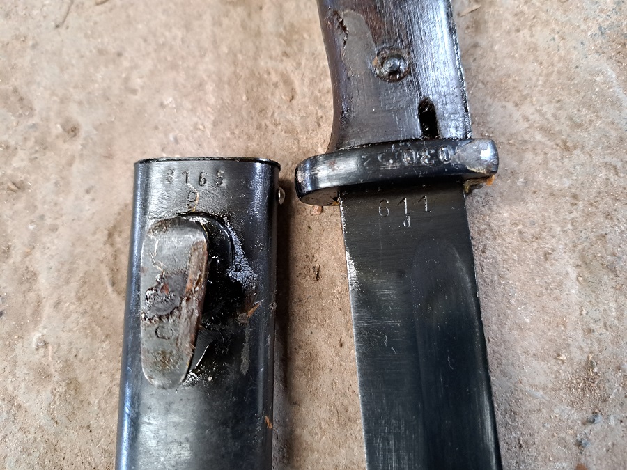 German K98 Bayonet & Scabbard #18 - Image 3