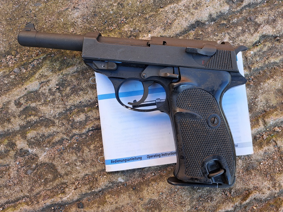 Walther P1 9mm automatic Pistol S/N223050