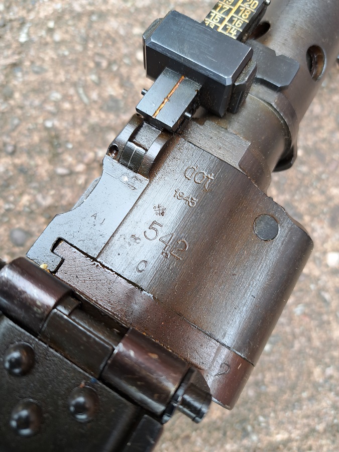 German MG34 DOT Mfg dated 1945 S/N 542 £2600 - Image 2