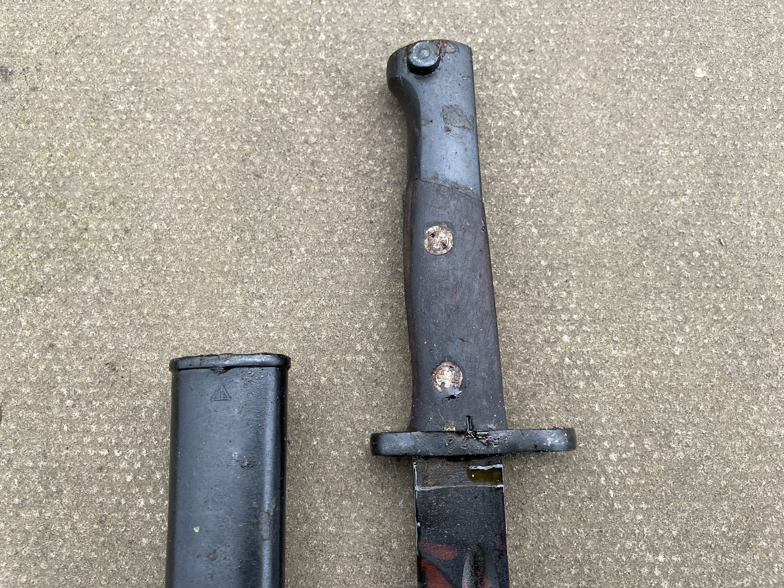 Mauser (Long) Bayonet & scabbard - Image 3