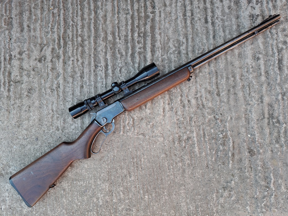 Marlin Model 39-A Underlever action rifle & scope - Image 3
