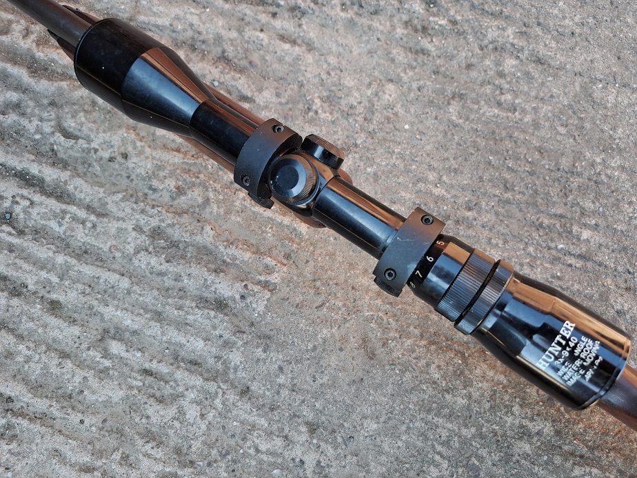 Marlin Model 39-A Underlever action rifle & scope - Image 5