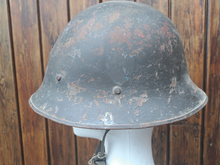 Sweedish M21 Steel helmet & liner - Image 4