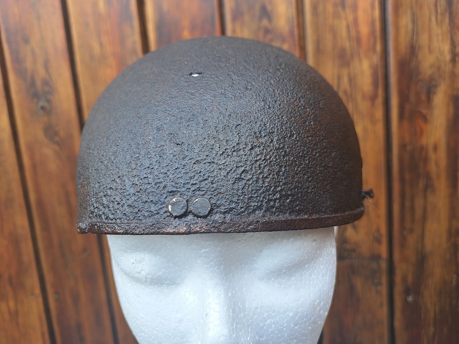 French pre WW2 Tank / AFV helmet - Image 2