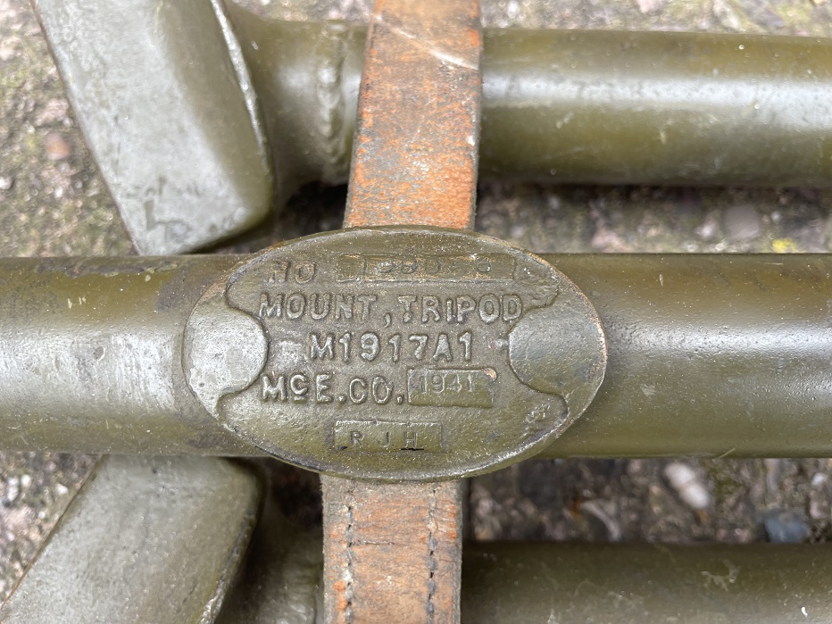 Browning M1917 Tripod dated 1941 - Saracen Exports