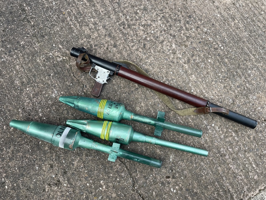 Russian RPG2 & dummy rockets S/N 200486 - Image 2