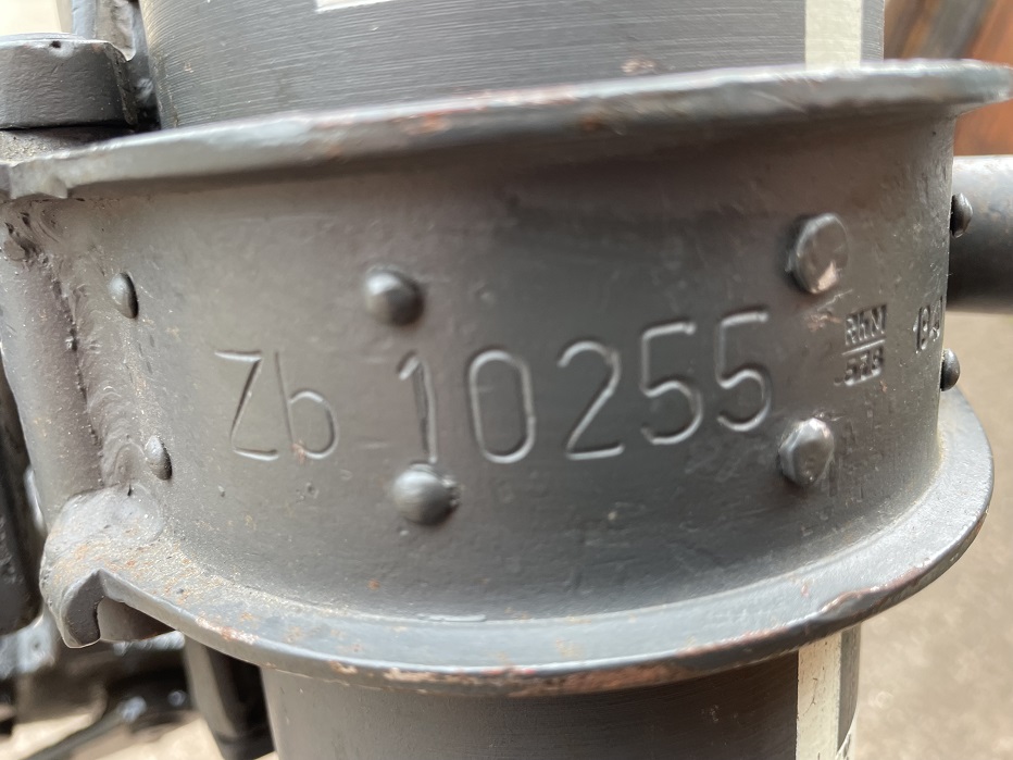 German *cm "Granatewerfer" Mortar WW2 dated S/N - Image 2