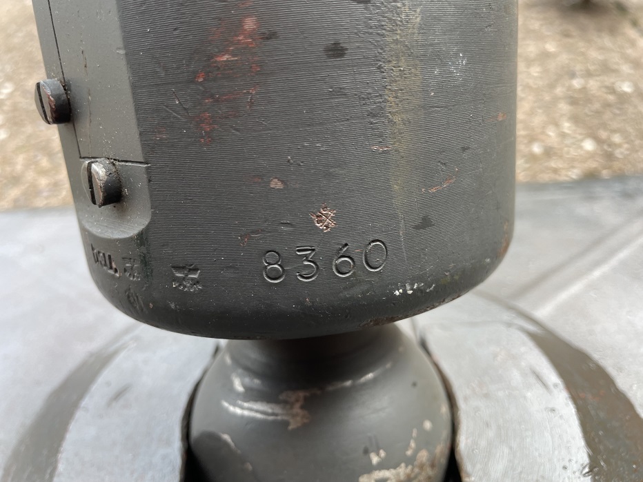 German *cm "Granatewerfer" Mortar WW2 dated S/N - Image 3