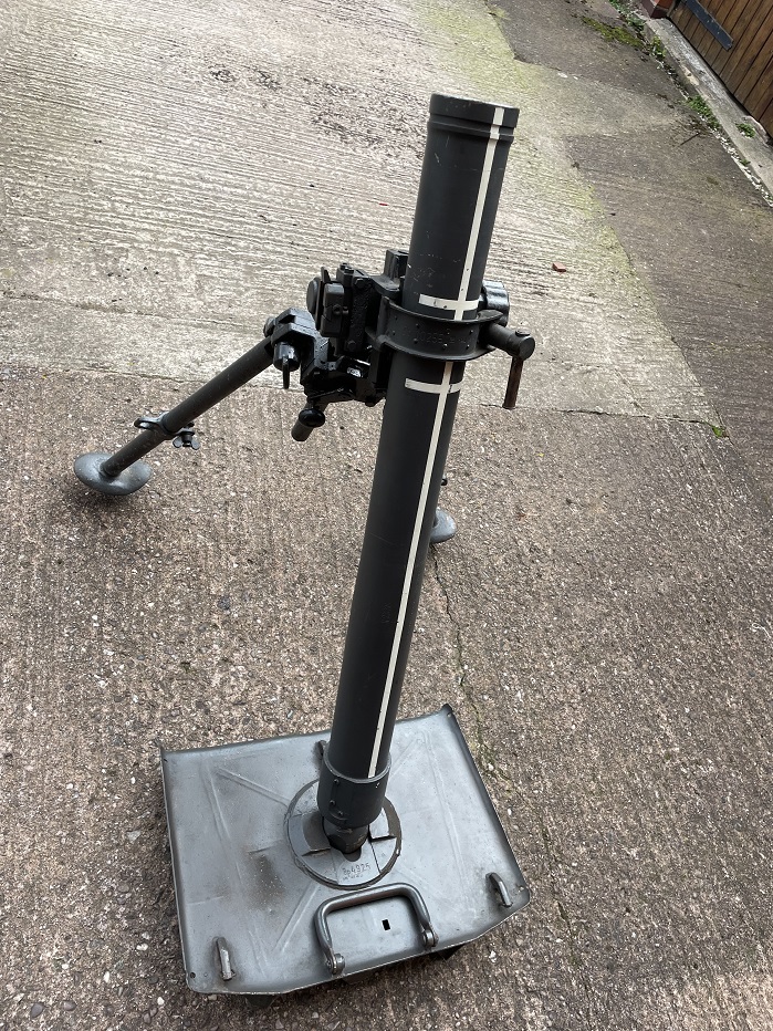 German *cm "Granatewerfer" Mortar WW2 dated S/N - Image 9